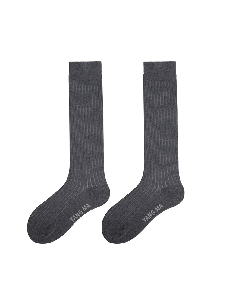 Women's Knee High Socks Thin Stripes Tube Socks - Yangma