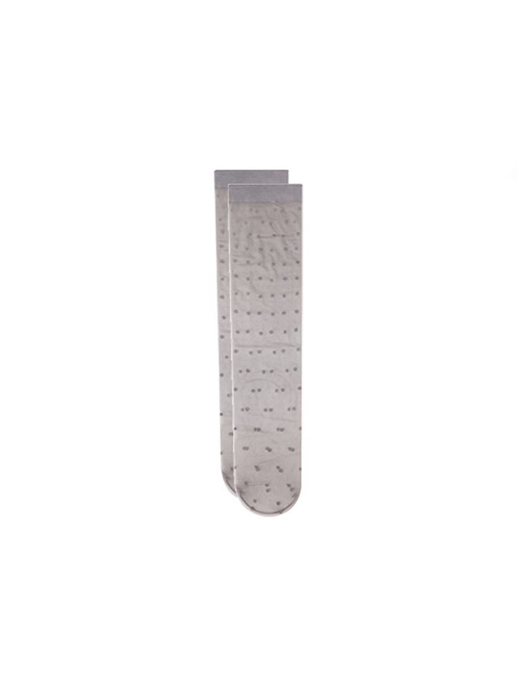 Sheer Knee High Stocking for Women Lady Spot Nylon Trouser Socks - Yangma