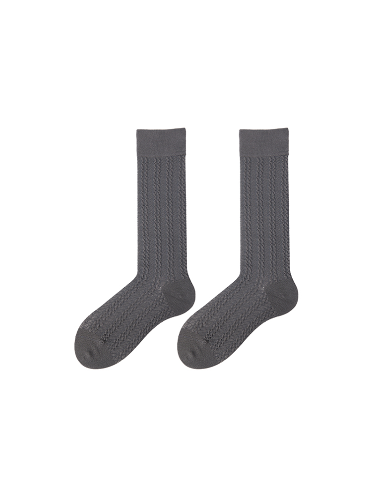 Women's Cable Knit Thigh High Boot Socks Extra Long Winter Stockings Leg Warmers - Yangma