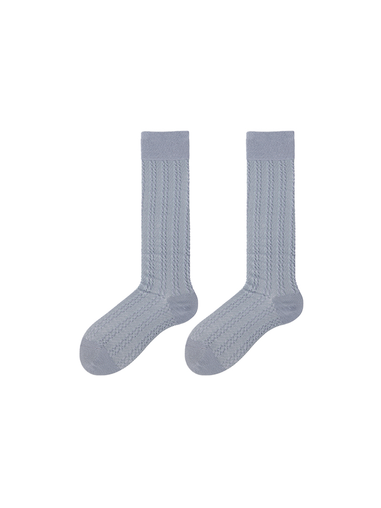 Women's Cable Knit Thigh High Boot Socks Extra Long Winter Stockings Leg Warmers - Yangma