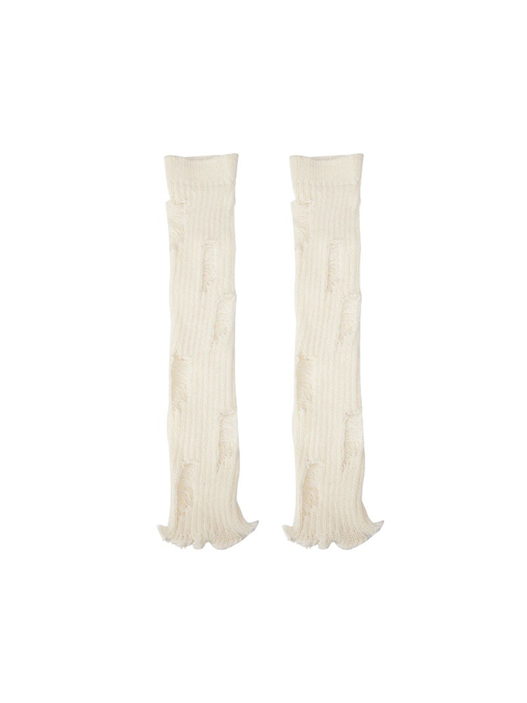 Leg Warmers for Women Knee High Knit Warm Thermal Acrylic Winter Sleeve - Yangma