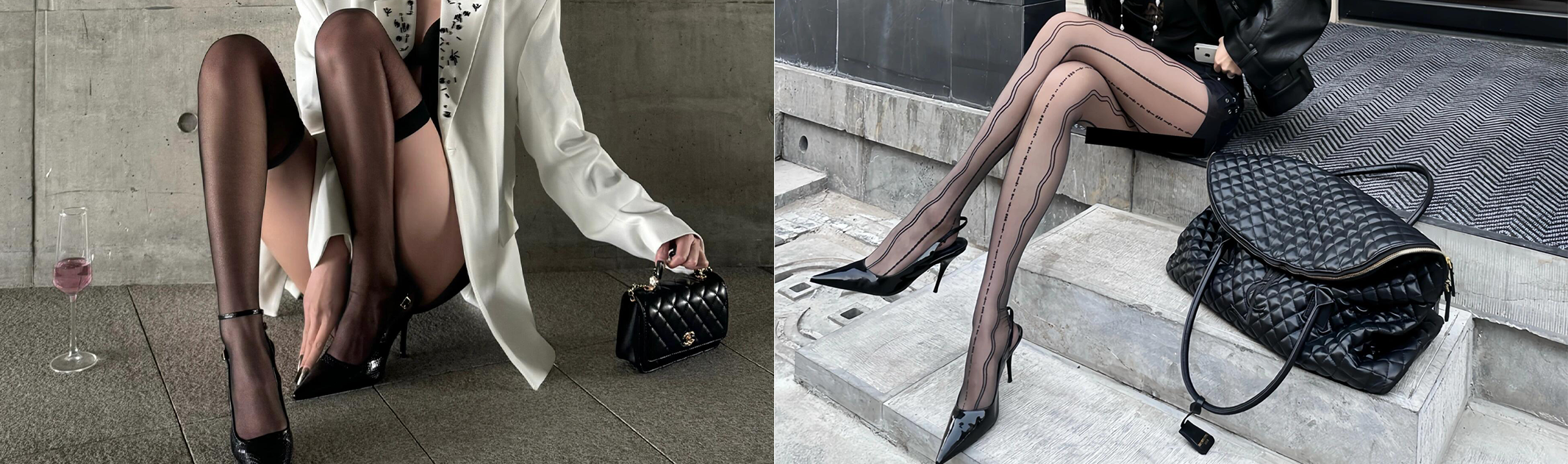 The Sheer Week: 7 Stocking Looks That’ll Upgrade Your Outfit Game