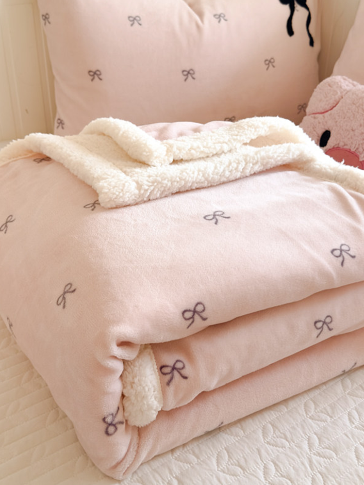 Cartoon Ultra Soft Plush Fleece Throw Blanket Fall Winter