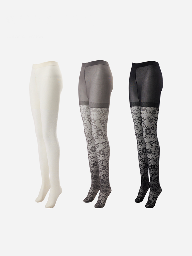 Lace Floral Fishnet Tights