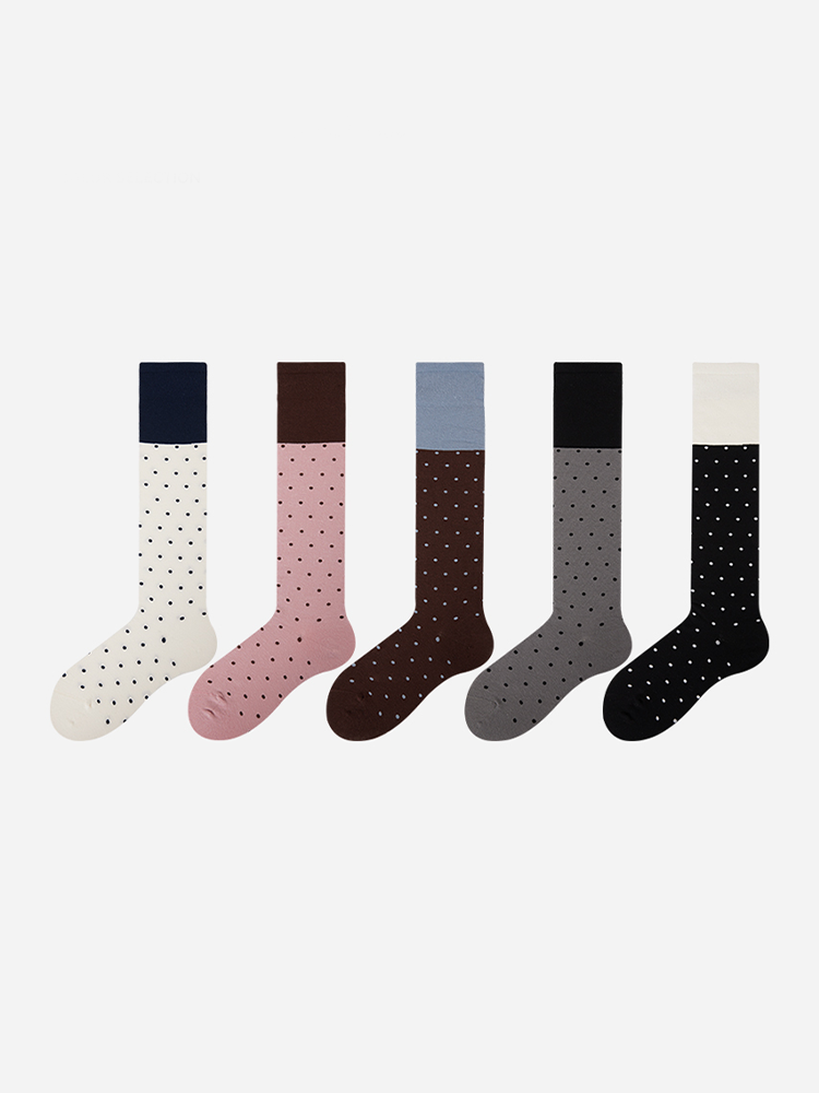 Polka Dot Leg Socks