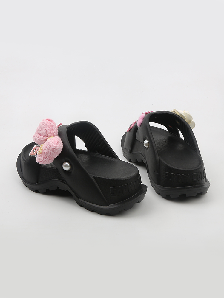 Chunky Hole Slide Sandals – Soft & Anti-Slip Summer Shoes