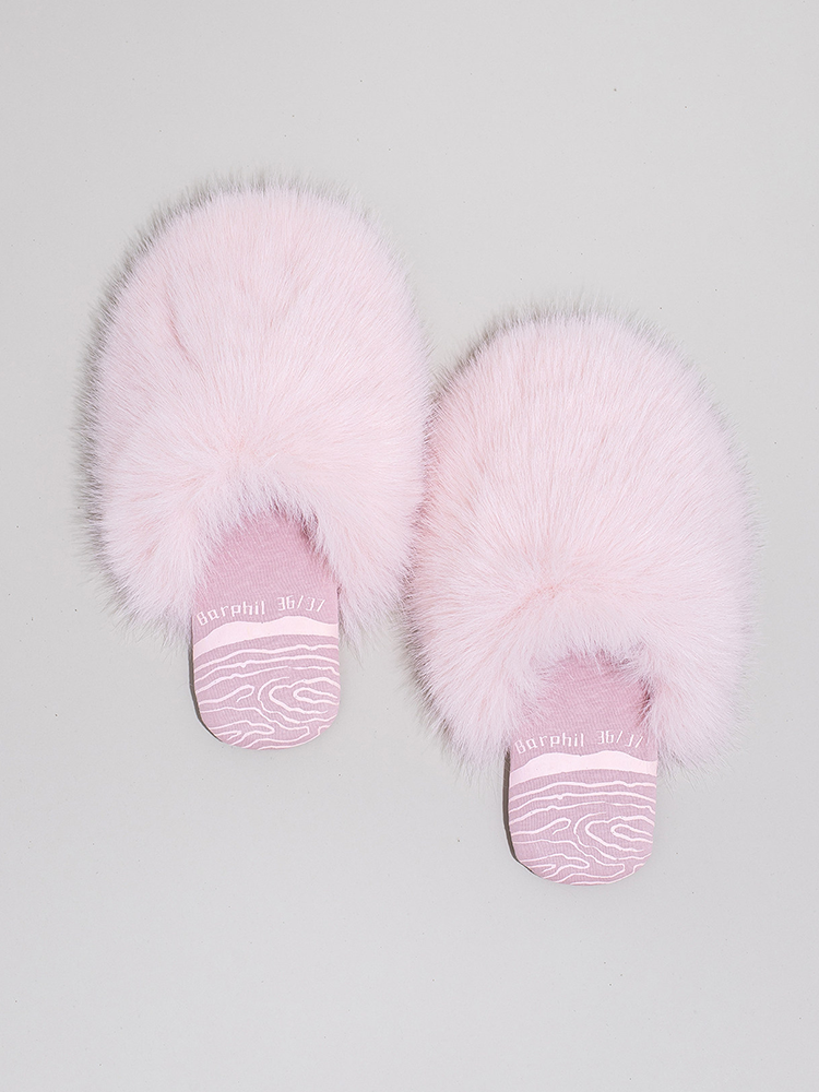 Winter Plush Non Slip Soft Sole Closed-Toe House Slippers