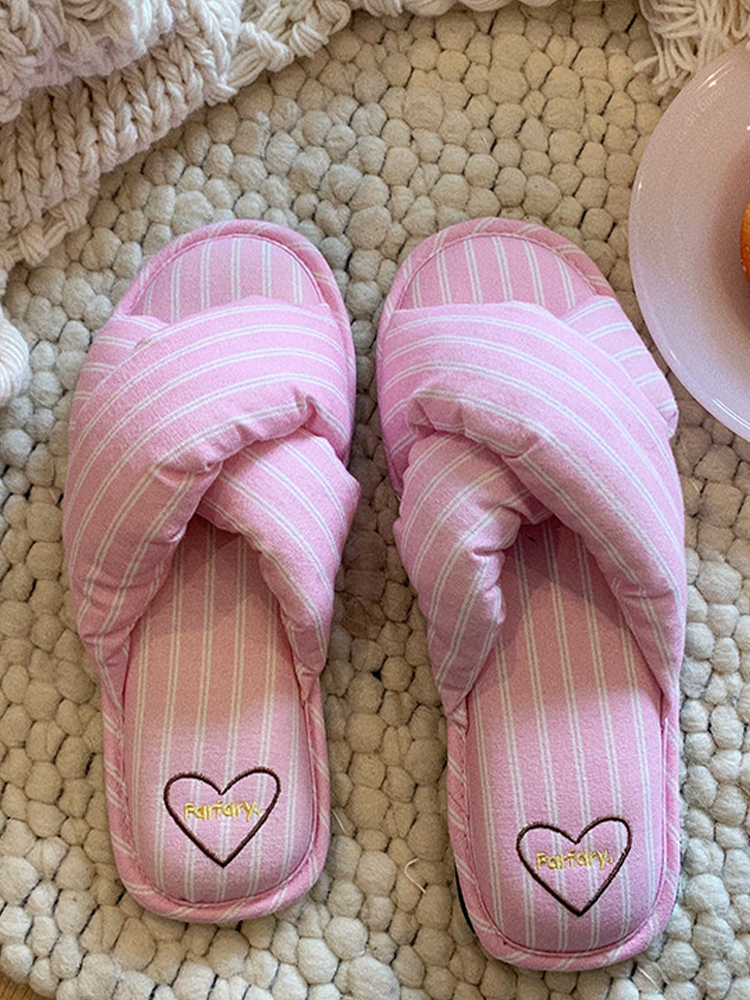 Cute House Slippers Indoor Soft Thick Sole Quiet