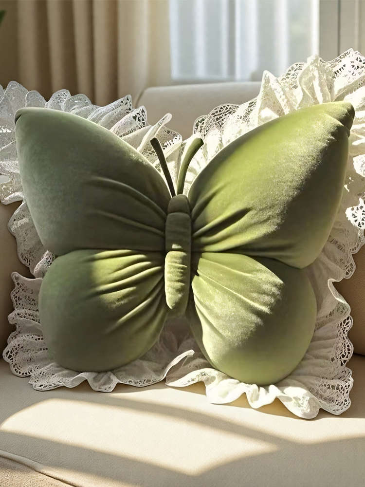 Butterfly Shaped Decorative Pillow for Sofa Bedroom