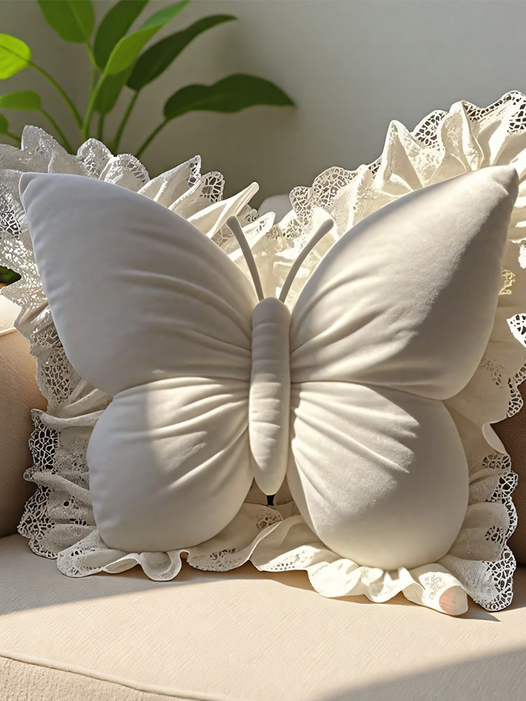Butterfly Shaped Decorative Pillow for Sofa Bedroom