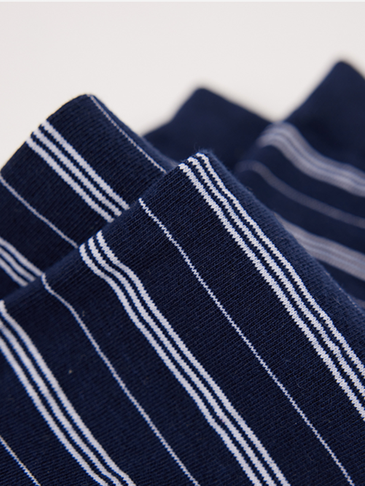 Striped Slim Leg Socks