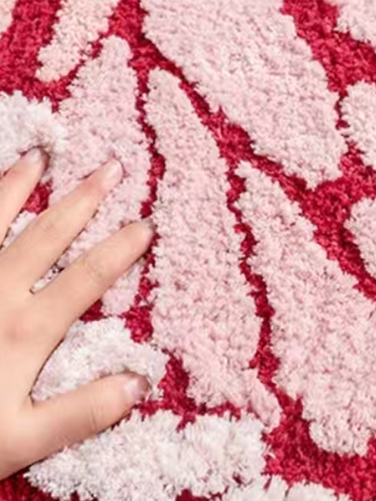 Irregular Machine Washable Accent Rugs for Bedroom Kids Room