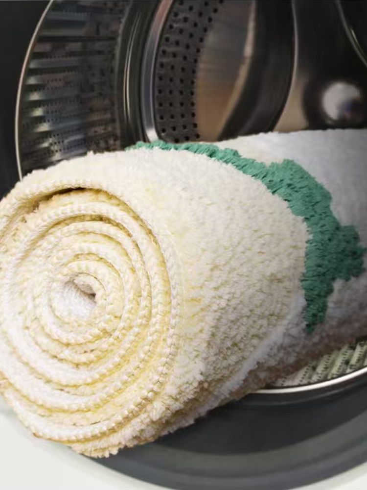 Machine Washable Round Rug for Bedroom Kids Room