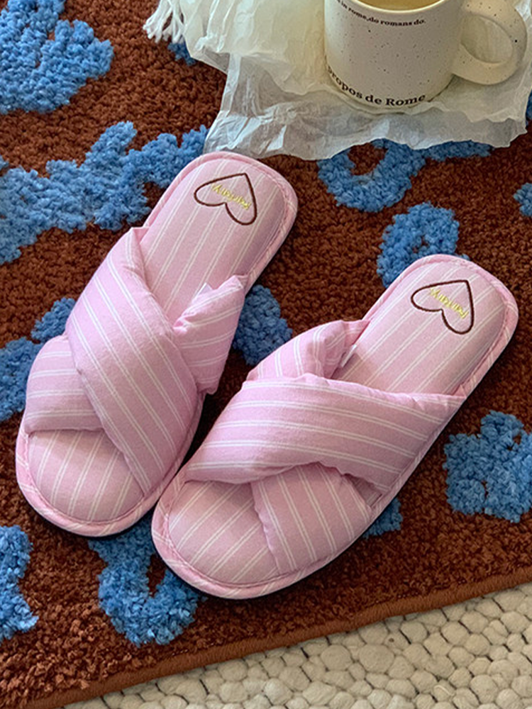 Cute House Slippers Indoor Soft Thick Sole Quiet