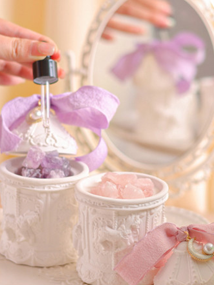Cute Carousel Essential Oil Diffuser Stone Long Lasting Indoor Decor