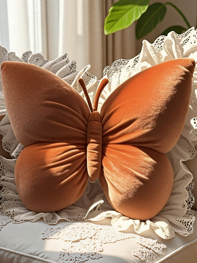 Butterfly Shaped Decorative Pillow for Sofa Bedroom