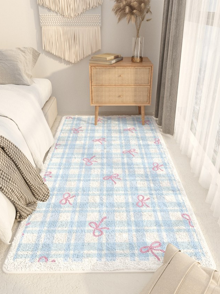 Cute Bow Thick Luxury Runner Rugs