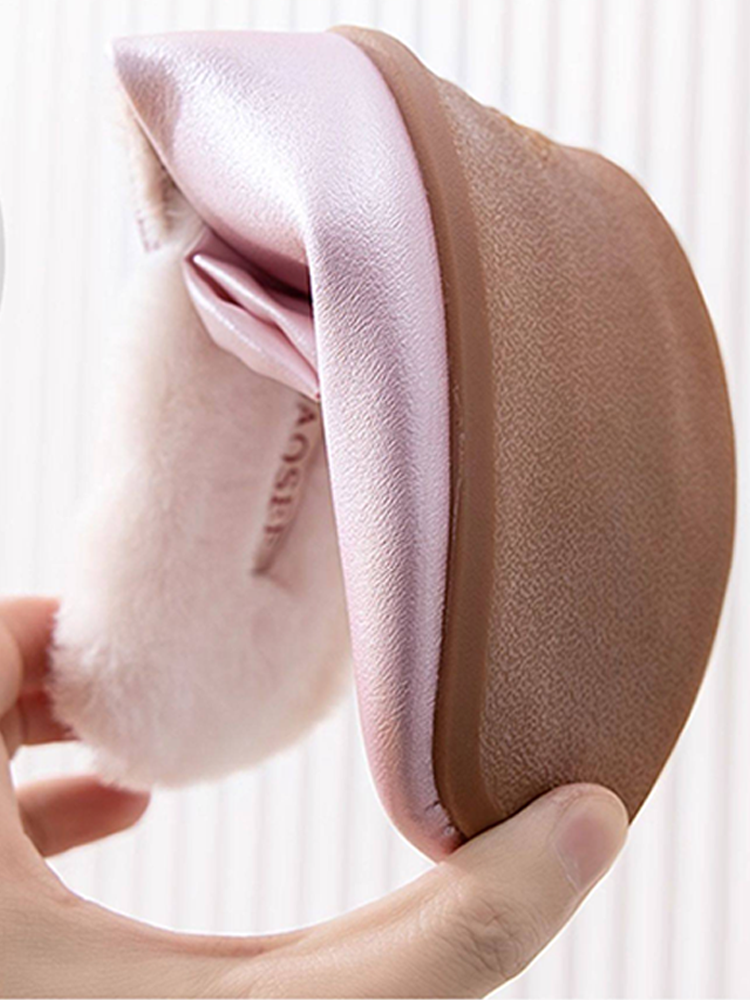 Cotton Plush House Slippers Winter Indoor Non Slip Warm