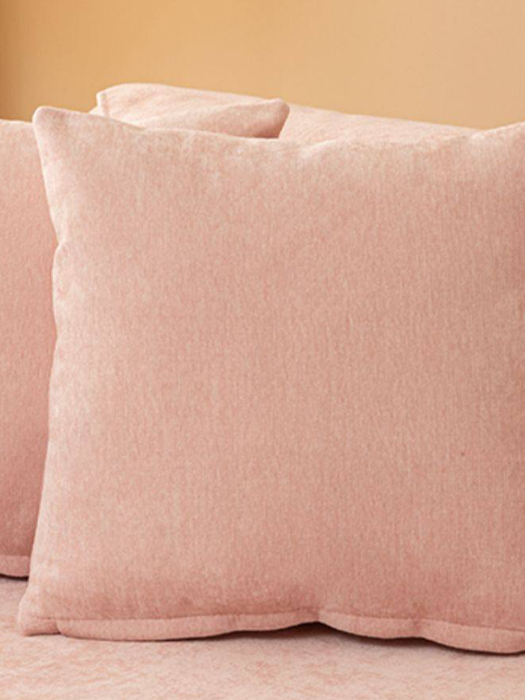 Chenille Throw Pillow Simple Cute Girlish Design