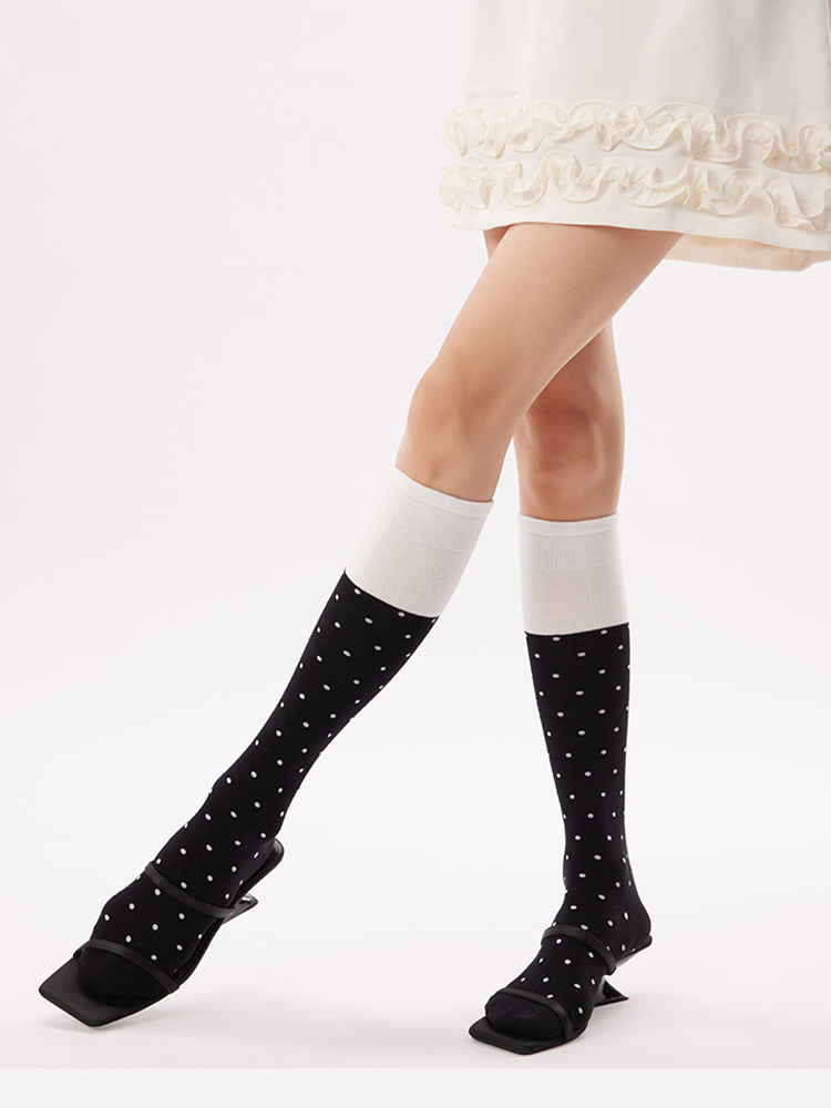 Polka Dot Leg Socks