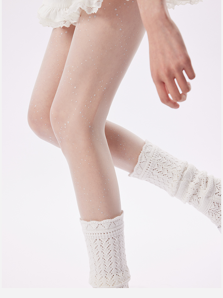 Bling Diamond Mesh Tights