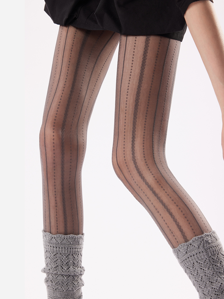 Sheer Polka Dot Tights