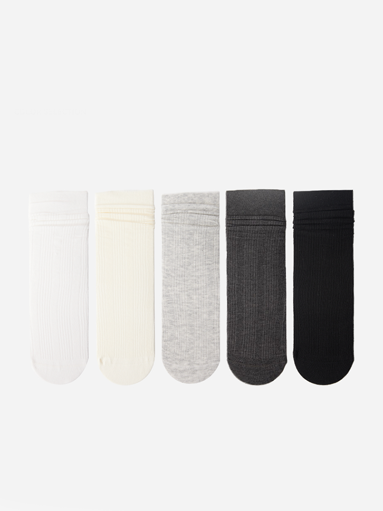 Relaxed Ballet Stack Crew Socks