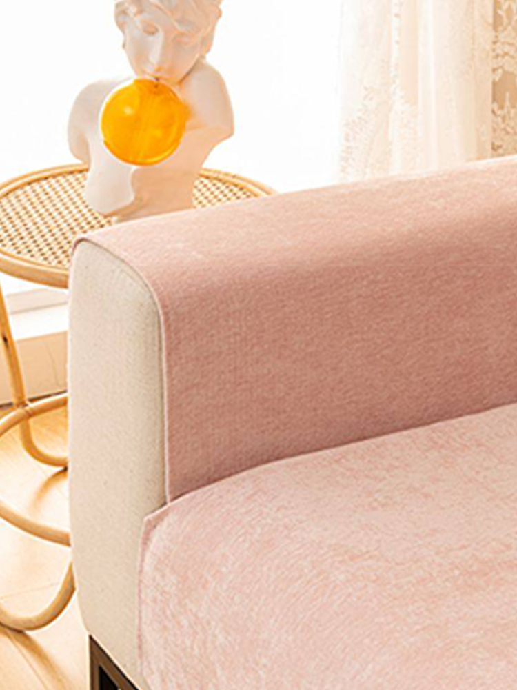 Non Slip Simple Cute Sofa Cover All Season