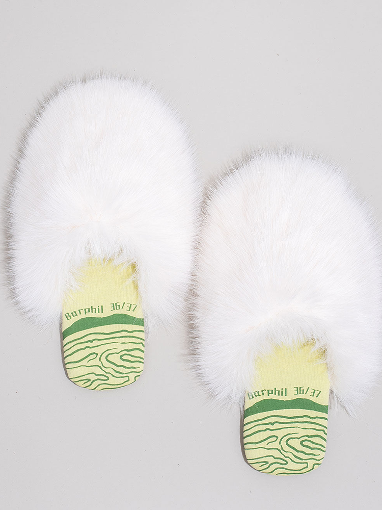 Winter Plush Non Slip Soft Sole Closed-Toe House Slippers