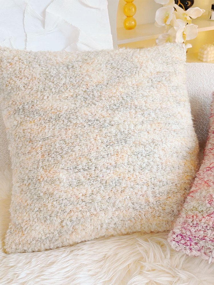 Pink French Romantic Decorative Pillow for Living Room Bedroom