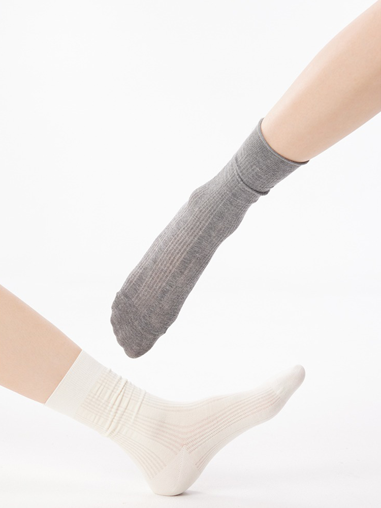Relaxed Ballet Stack Crew Socks