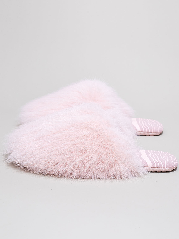 Winter Plush Non Slip Soft Sole Closed-Toe House Slippers