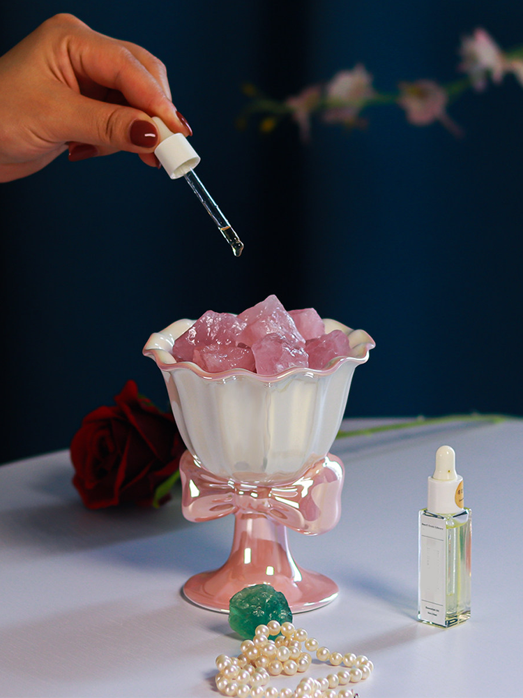 Crystal Essential Oil Diffuser Stone Decorative Home Bedroom
