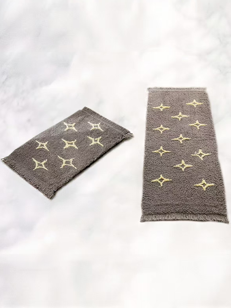 Absorbent Thick Anti Slip Shag Rug for Bathroom Bedroom