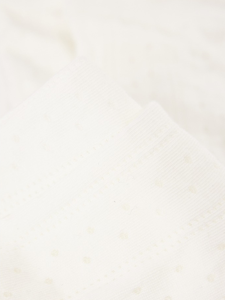 Hollow Mesh Stack Crew Socks