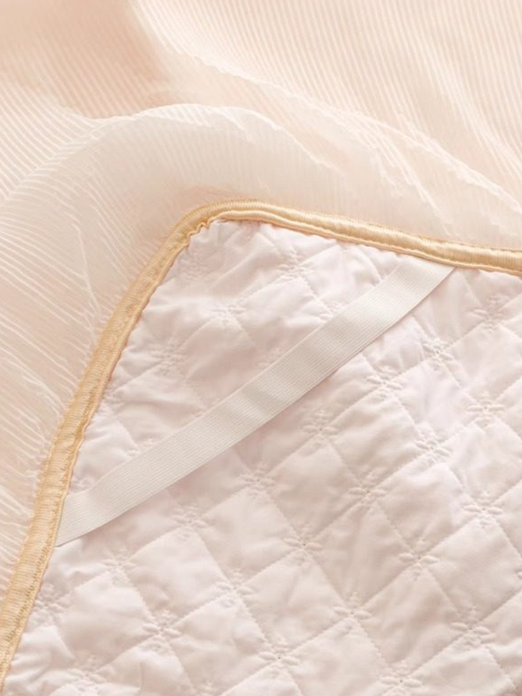 French Romantic Ultra Soft Plush Fleece Bedding Set Lace Princess Bed Skirt