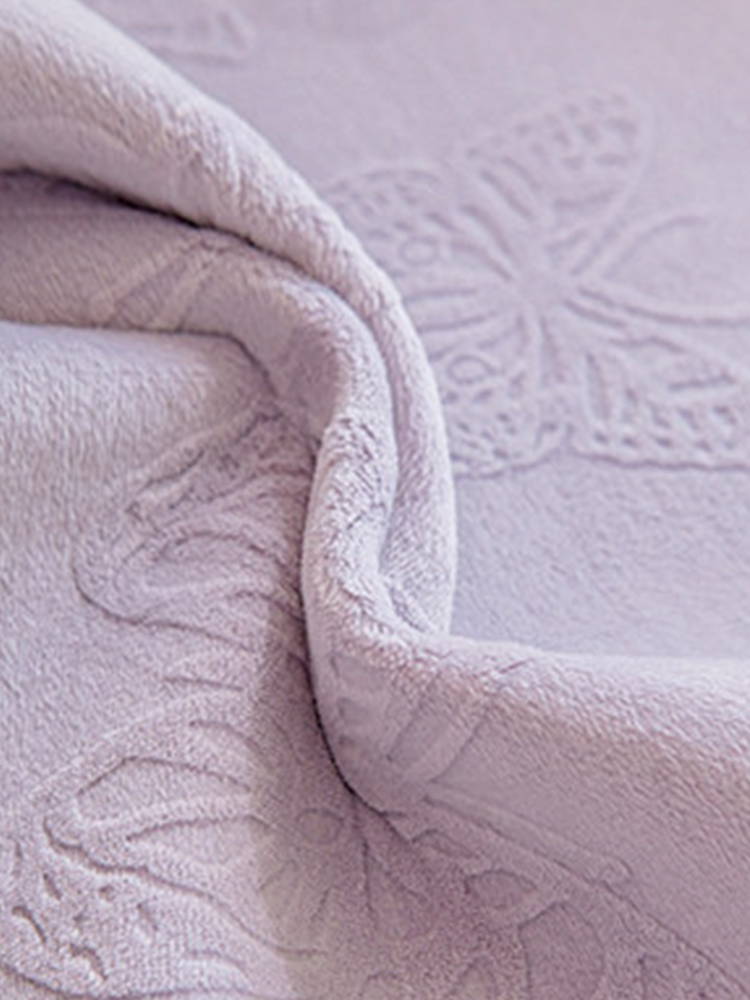 Pink Plush Non Slip Sofa Cover Winter Thickened