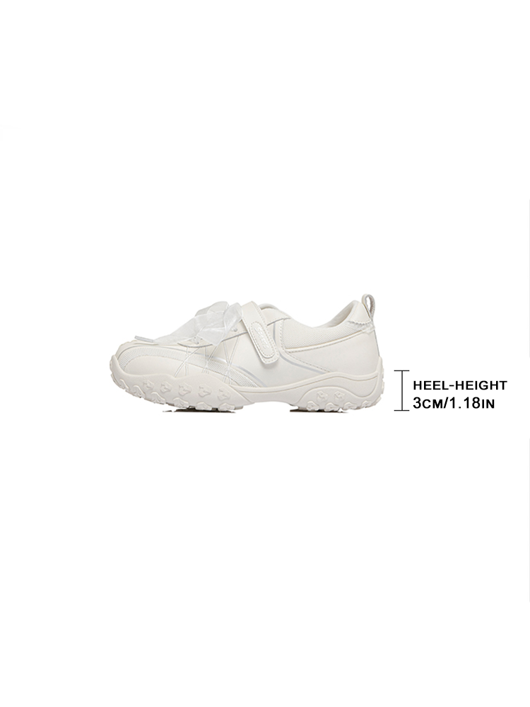 Leather Platform Sporty Mary Janes