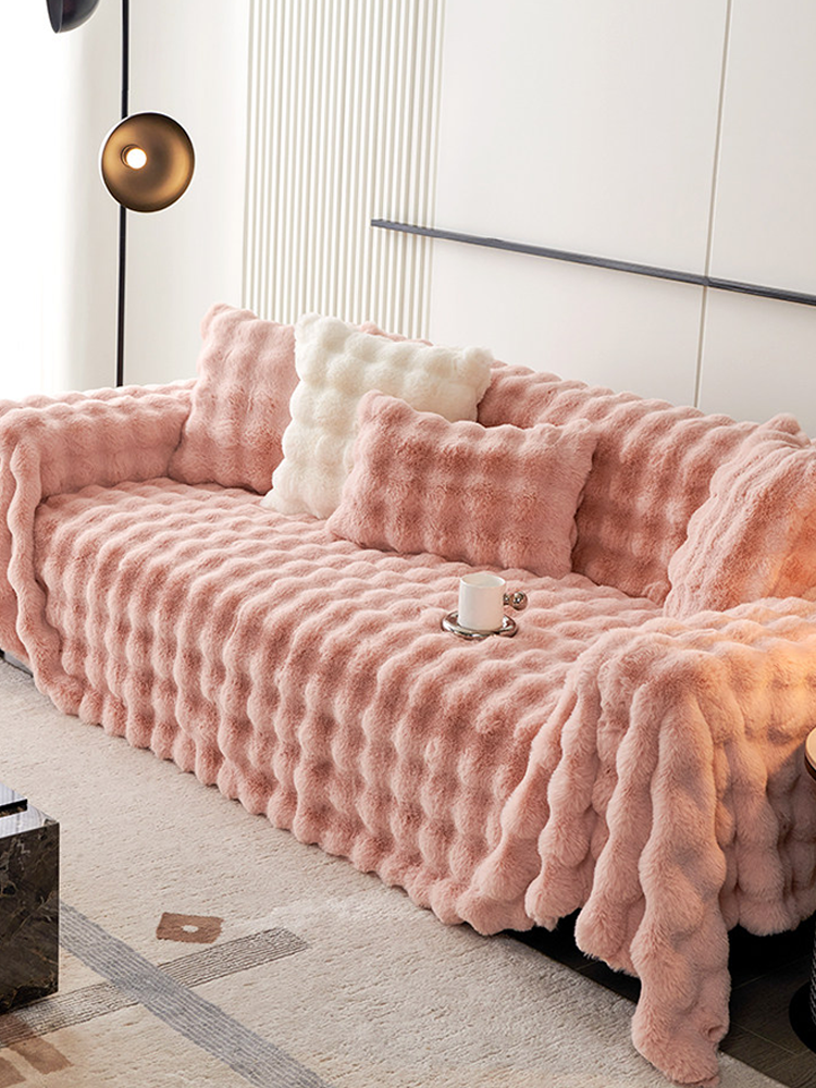 Fall Winter Thickened Anti Cat Scratch Non Shedding Sofa Cover