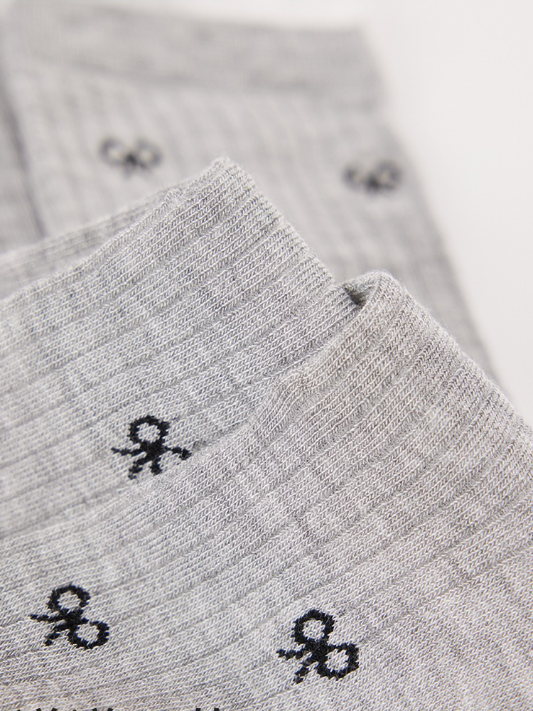 Mesh Ruffle Crew Socks