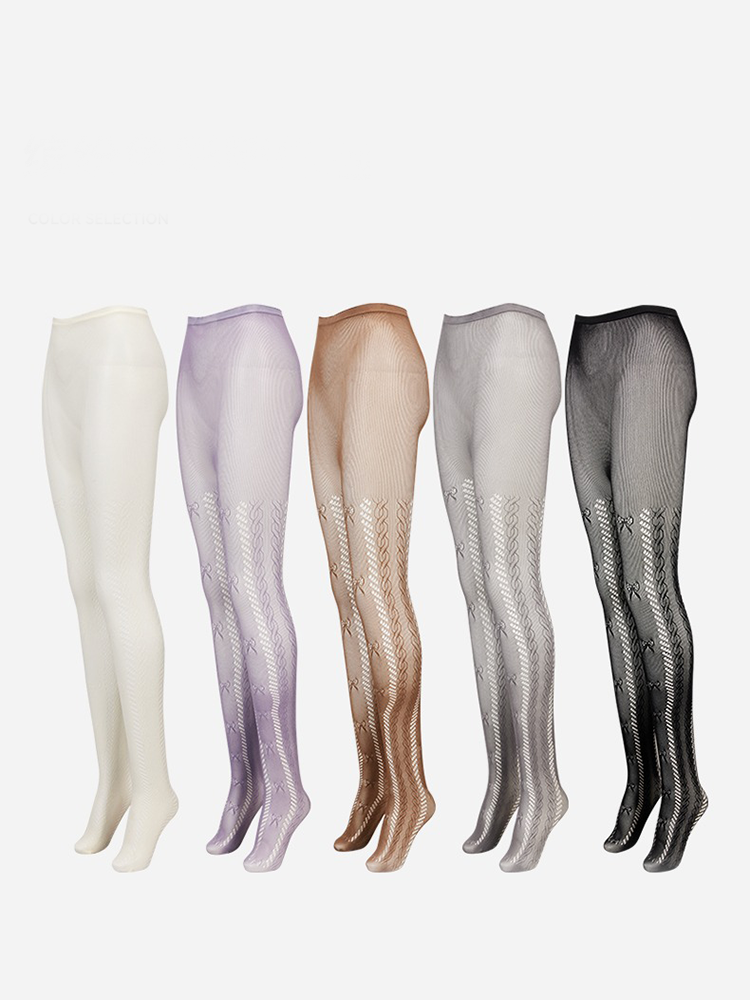 Sheer Lace Coquette Tights