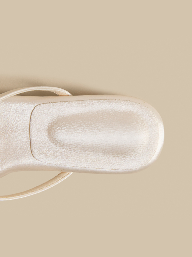 Bow Rhinestone Block Heel Sandals