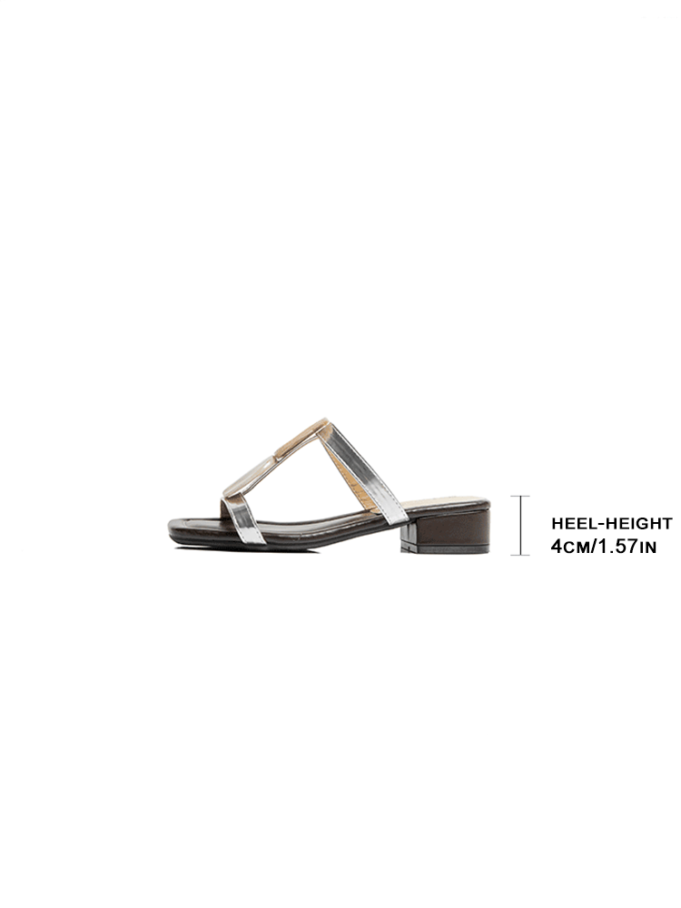 Lambskin Strappy Flat Sandals