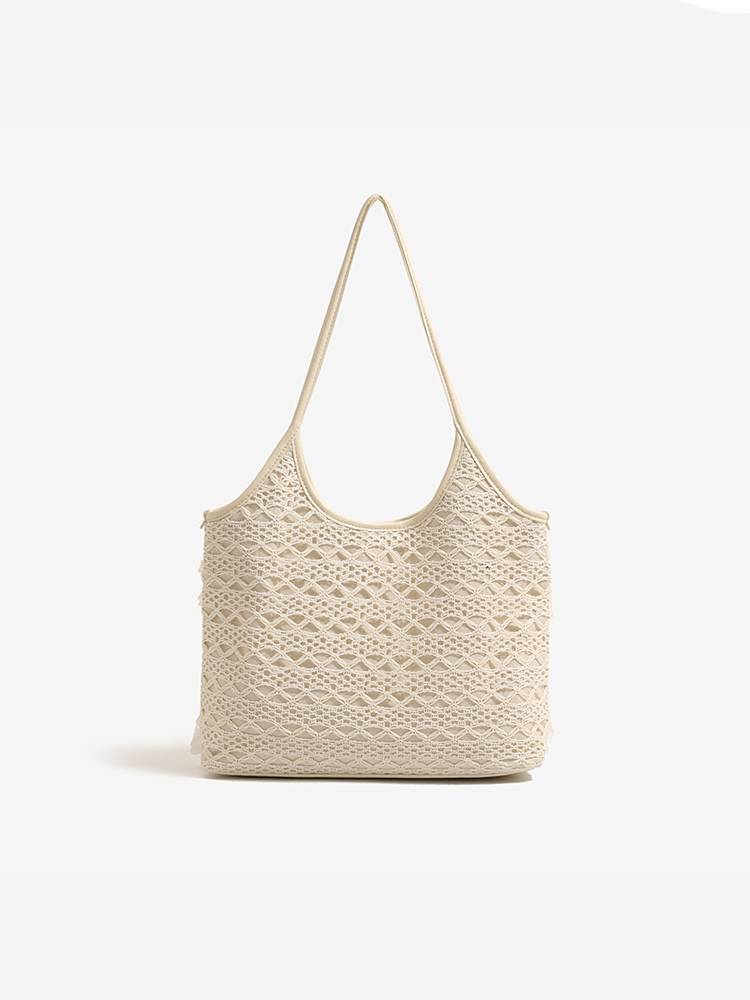 Lace Tote Shoulder Bag