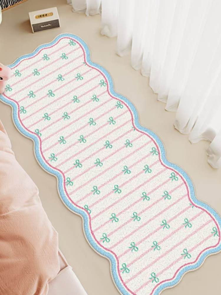 Cartoon Bow Large Soft Decorative Rug