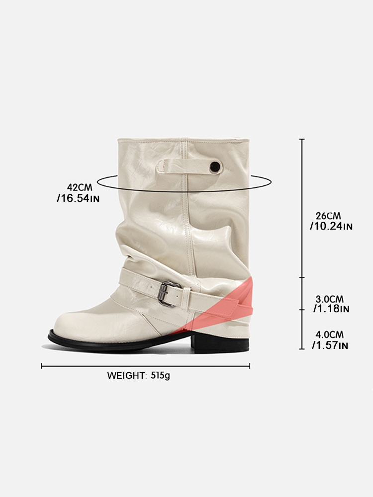 Lift Mid-Calf Western Riding Boots