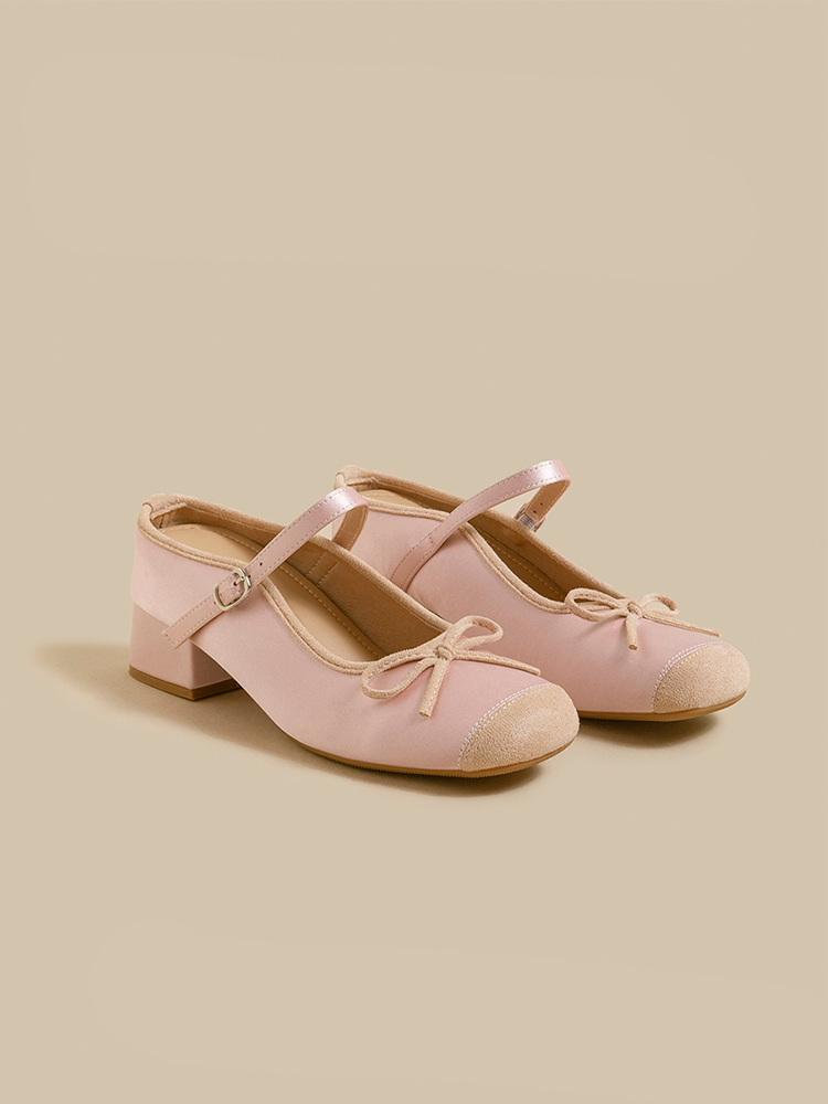 Lift Closed-Toe Bow Mules