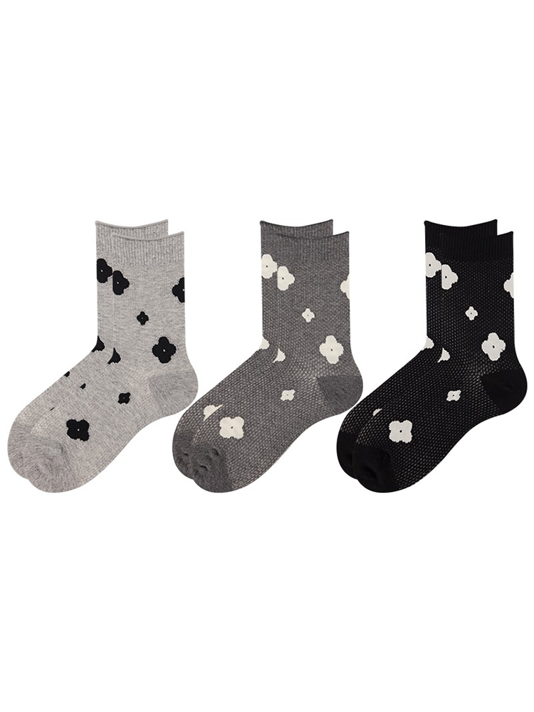 Floral Mesh Ruffle Socks Balletcore Summer Style