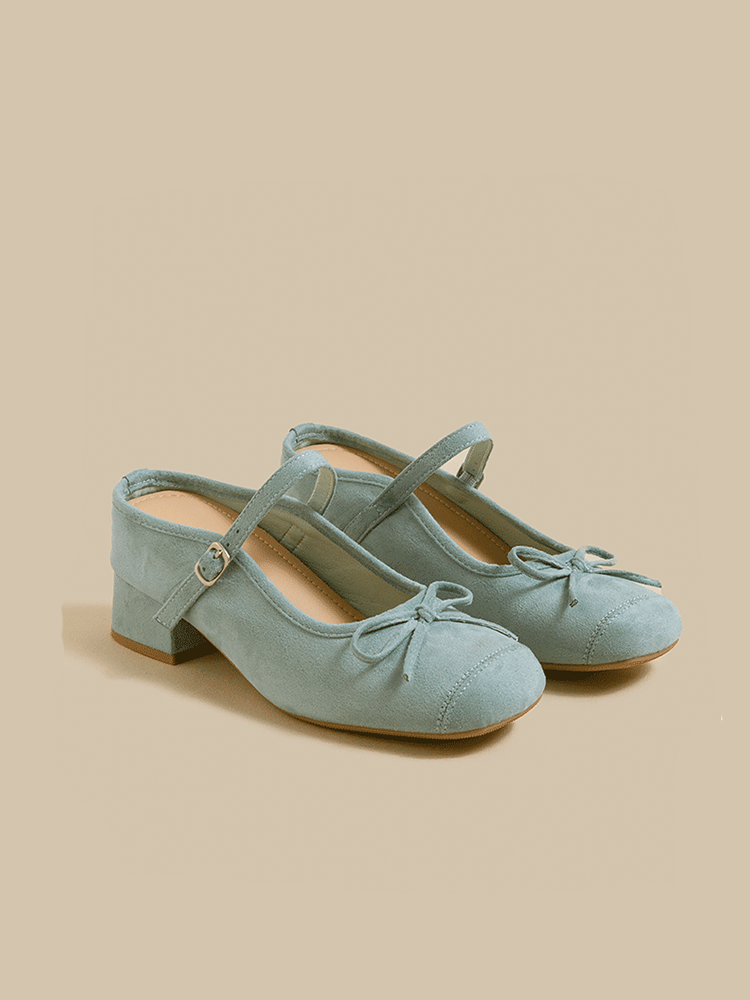 Lift Closed-Toe Bow Mules