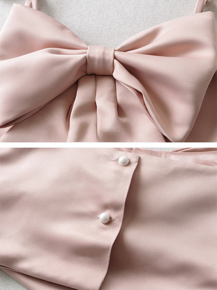 Big Bow Backless Cami Top